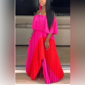 Fabrik Hi-Low Maxi Dress